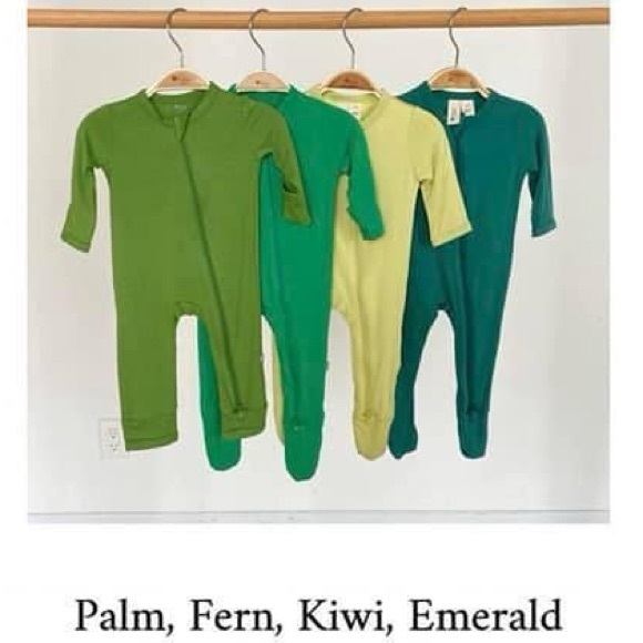 Kyte Baby toddler shorts pajamas in Palm - Picture 5 of 5